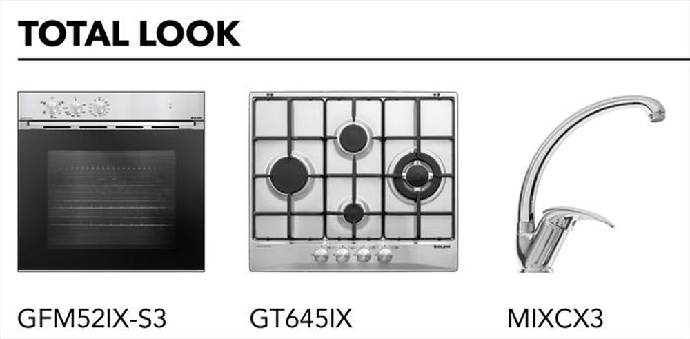 Immagine del prodotto GLEM GAS - Lavello lineare GL286IX 2 vasche-Inox
