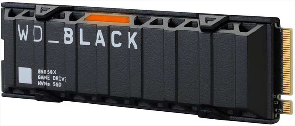 Immagine del prodotto WD - Hard disk SN850X +DISSIP 2TB-Nero