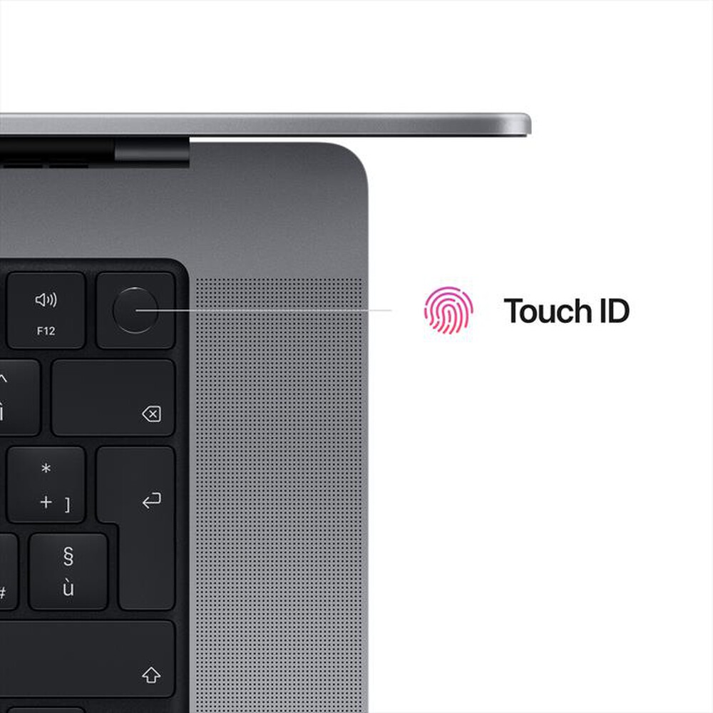 "APPLE - MacBook Pro 16\" M2 Pro core: 12 CPU 19 GPU 512GB-Grigio Siderale"
