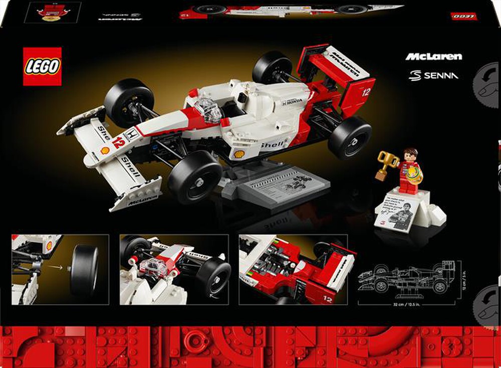 Immagine del prodotto LEGO - ICONS McLaren MP4/4 e Ayrton Senna - 10330