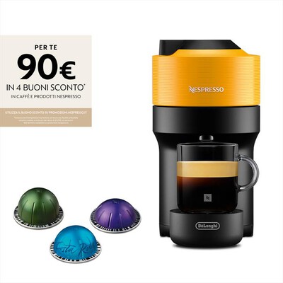 DE LONGHI - Macchina da caffè VERTUO POP ENV90.Y Nespresso-Giallo