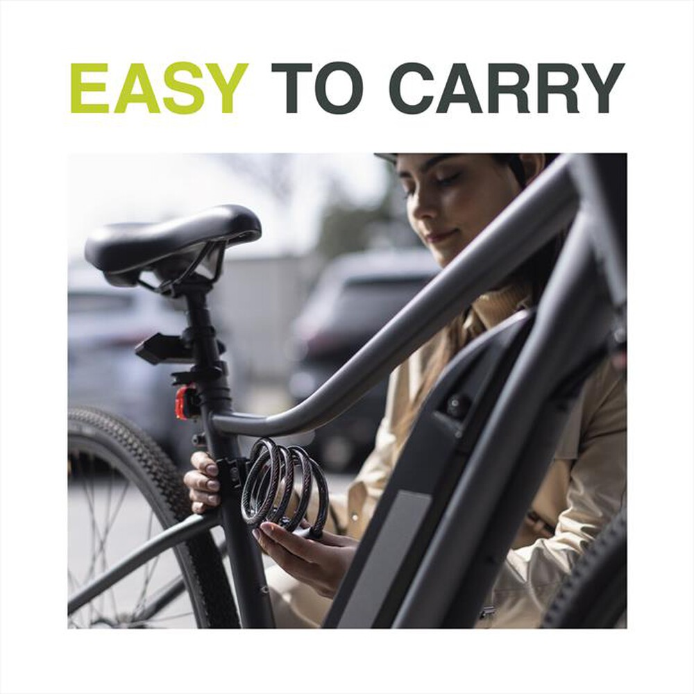 Immagine del prodotto NEWRBAN - Lucchetto per bici e monopattino NEWMLOCKCABLEK-Nero