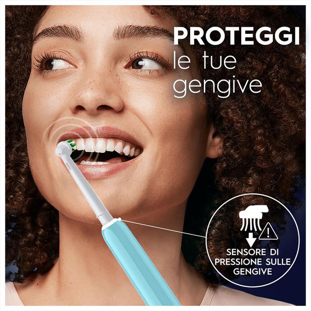"ORAL-B - Spazzolino elettrico PRO SERIES 1-Blu e Nero"