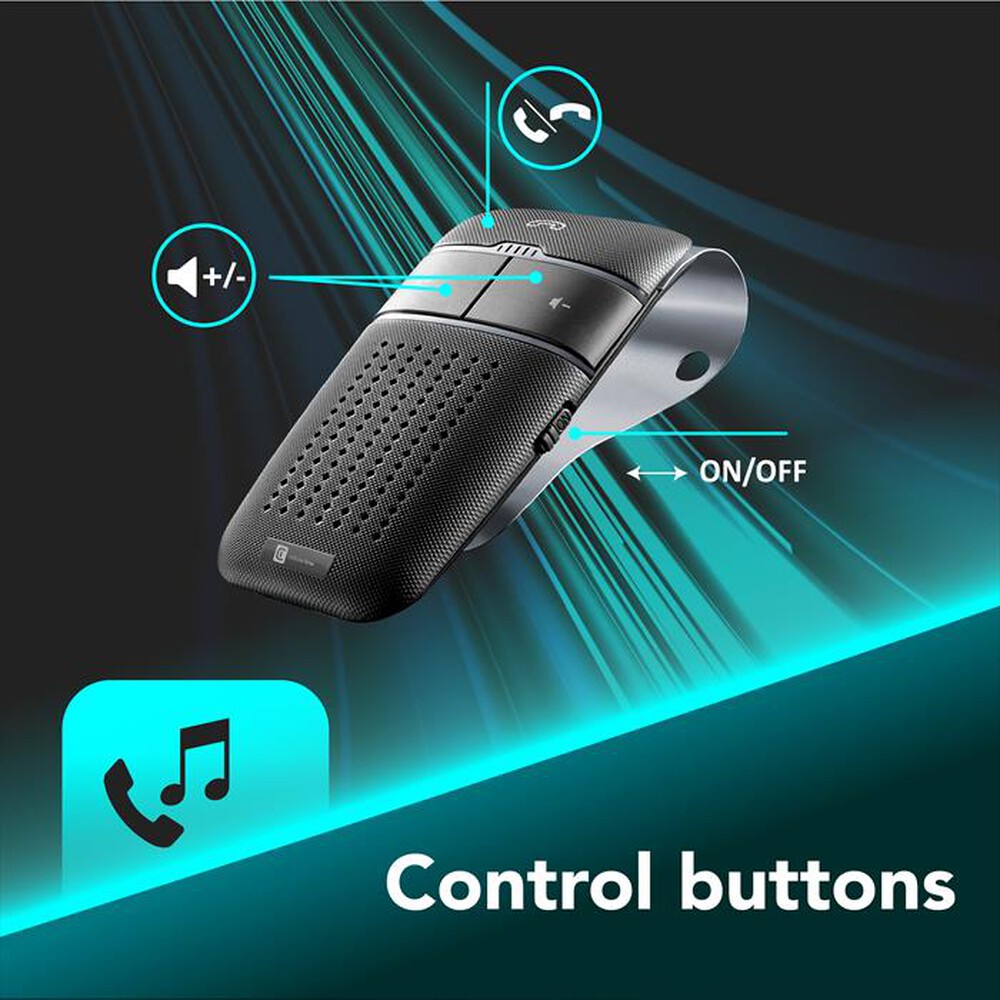 Immagine del prodotto CELLULARLINE - BTCARSPKK-Nero