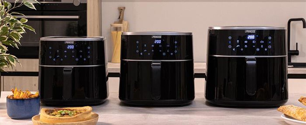 Immagine del prodotto PRINCESS - Friggitrice ad aria AEROFRYER DIGITALE 6 LITRI-NERO / PLASTICA