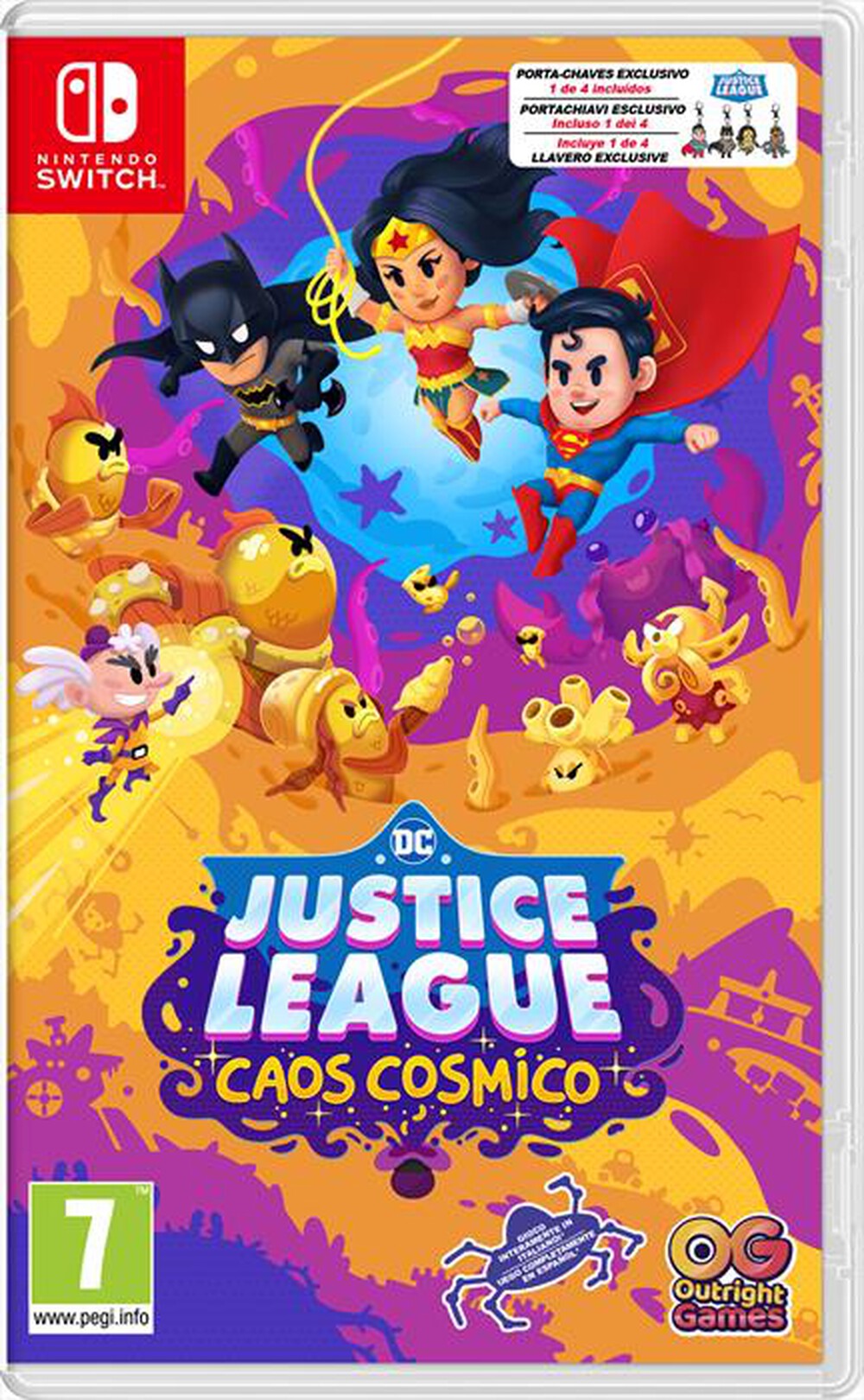 "NAMCO - DC JUSTICE LEAGUE: CAOS COSMICO NSWITCH"