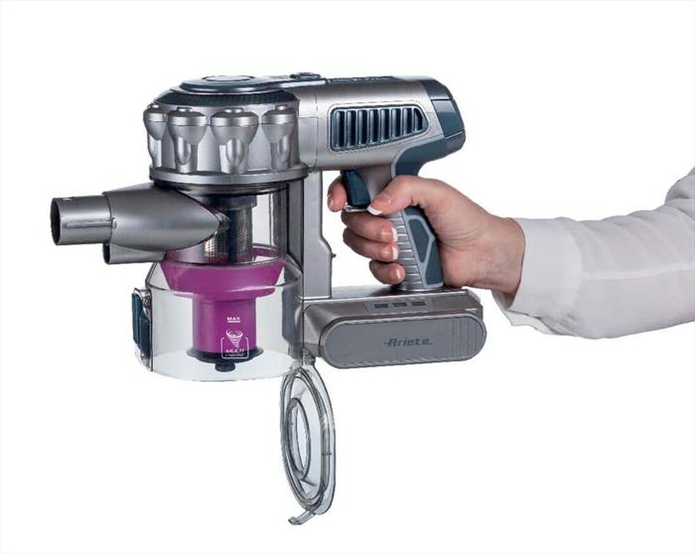"ARIETE - 2758 22v Digital Lithium Scopa Elettrica-rosso"