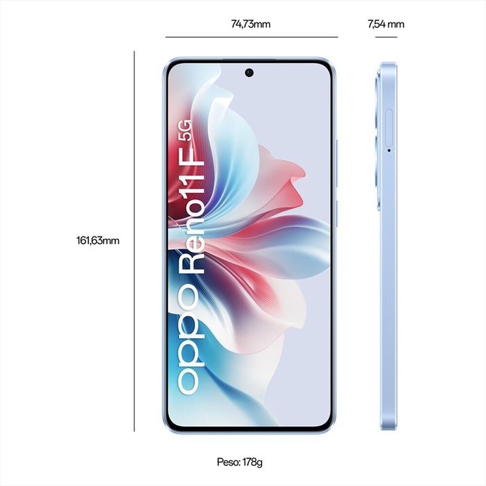 "OPPO - Smartphone RENO11 F 5G-OCEAN BLUE"