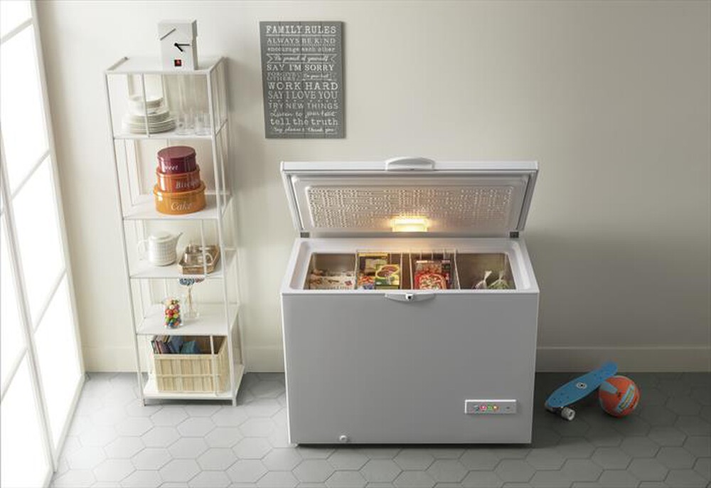 "INDESIT - Congelatore orizzontale OS 1A 400 H 1 Classe F"