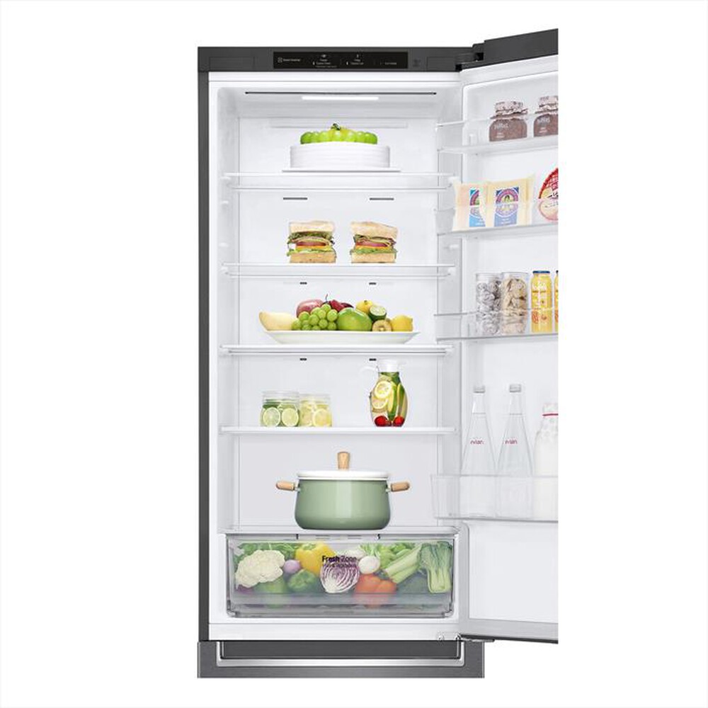 "LG - Frigorifero combinato GBP32DSLZN Classe E 384L-Dark Graphite"