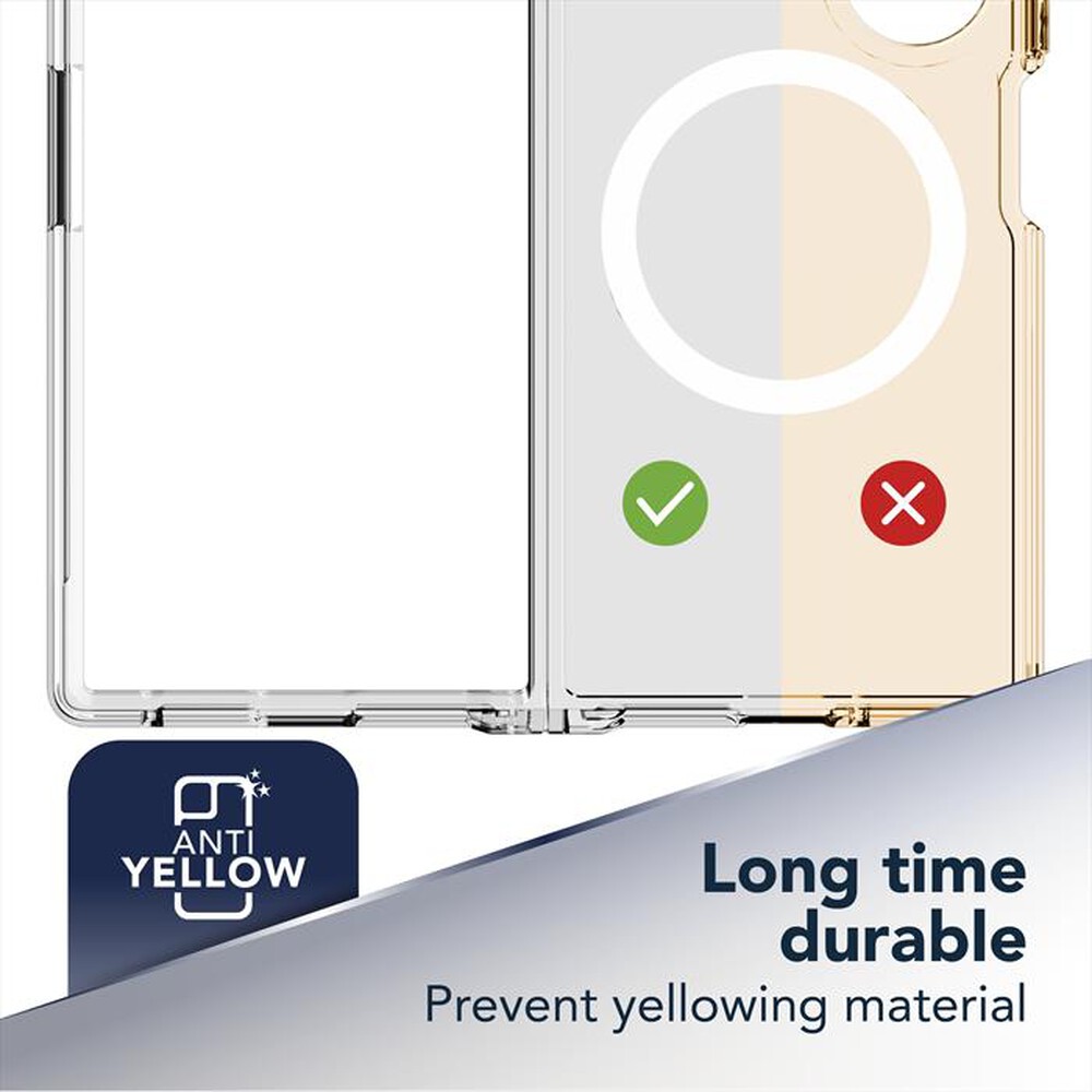 Immagine del prodotto CELLULARLINE - IMPACT CLEAR MAG - GALAXY Z FOLD8 ULTRA-Trasparente