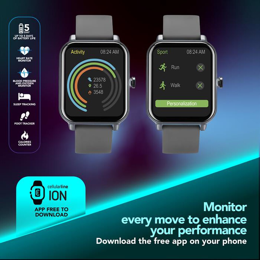 Immagine del prodotto CELLULARLINE - Smartwatch BTIONWATCHK-Nero