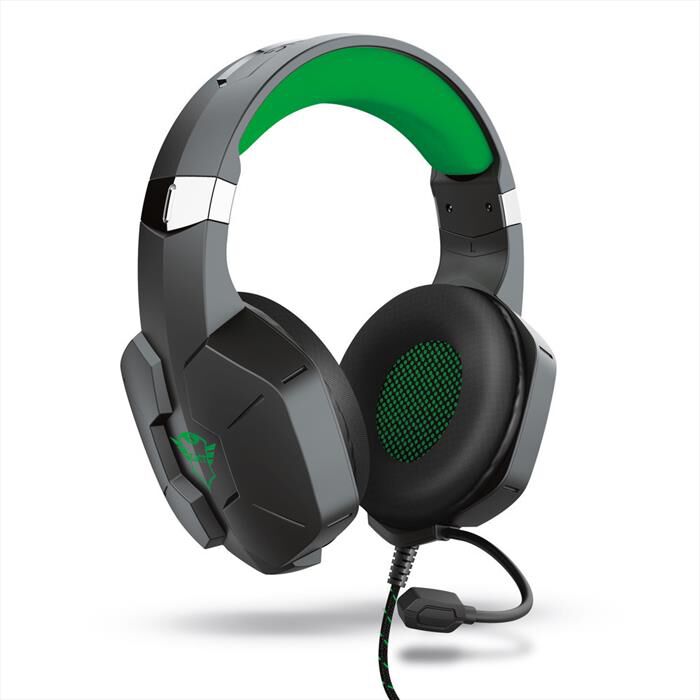 TRUST - GXT323X CARUS HEADSET XBOX - Black/Green | Euronics