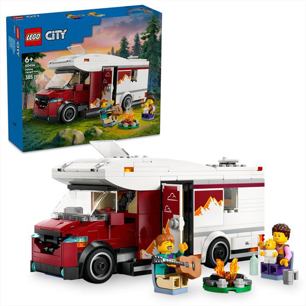 Immagine del prodotto LEGO - CITY Camper van delle vacanze d&rsquo;avventura 60454