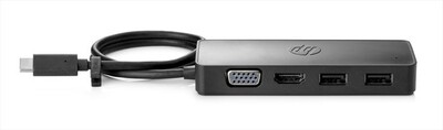 HP - HP USB-C TRAVEL HUB G2 - Nero