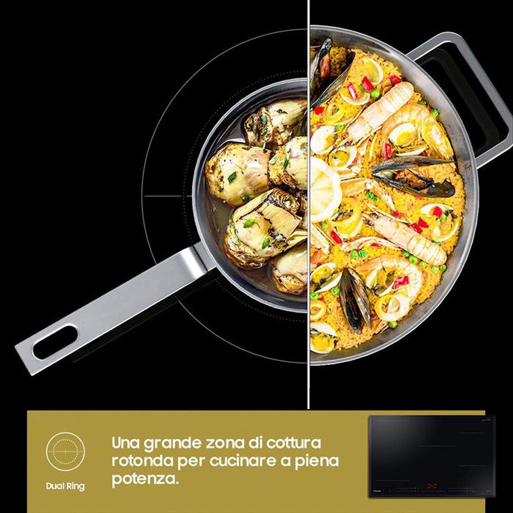 Immagine del prodotto SAMSUNG - Piano cottura induzione NZ85C5047KK/U1 80 cm-nero