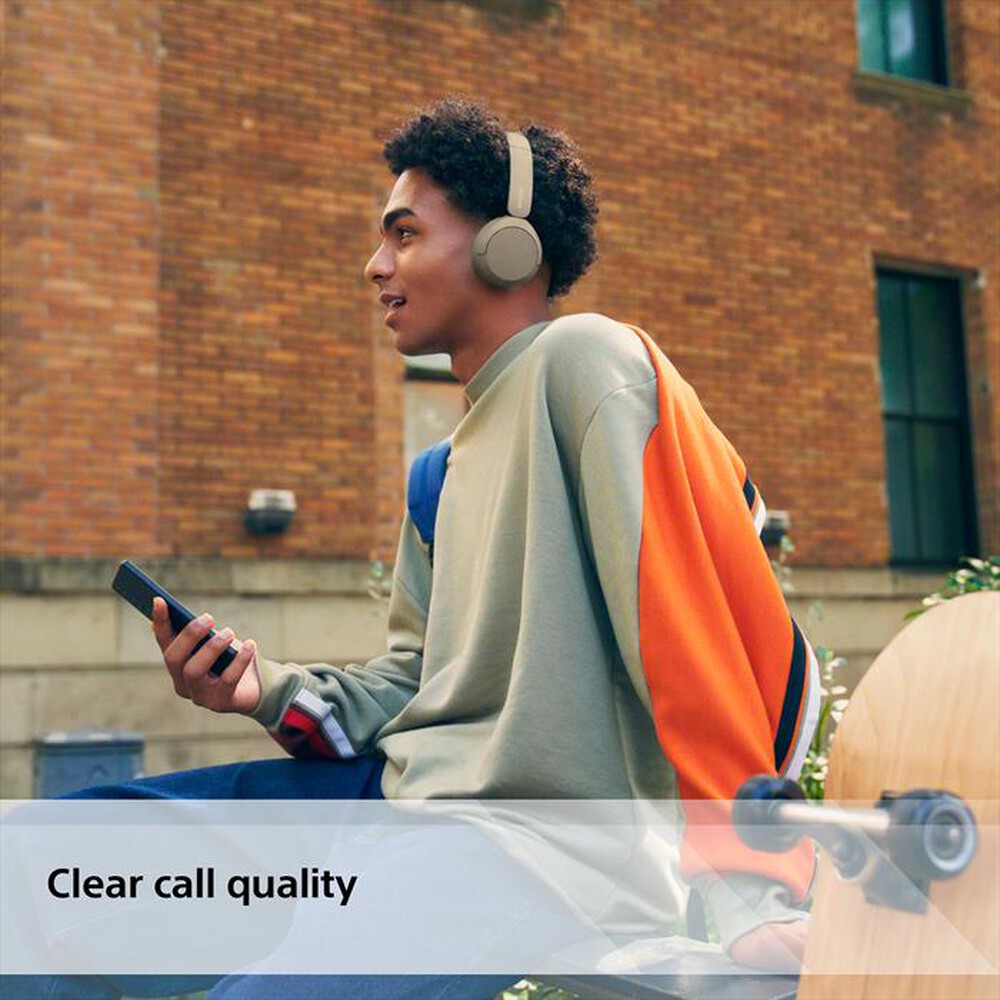 "SONY - Cuffie Bluetooth On ear WHCH520C.CE7-Cappuccino"