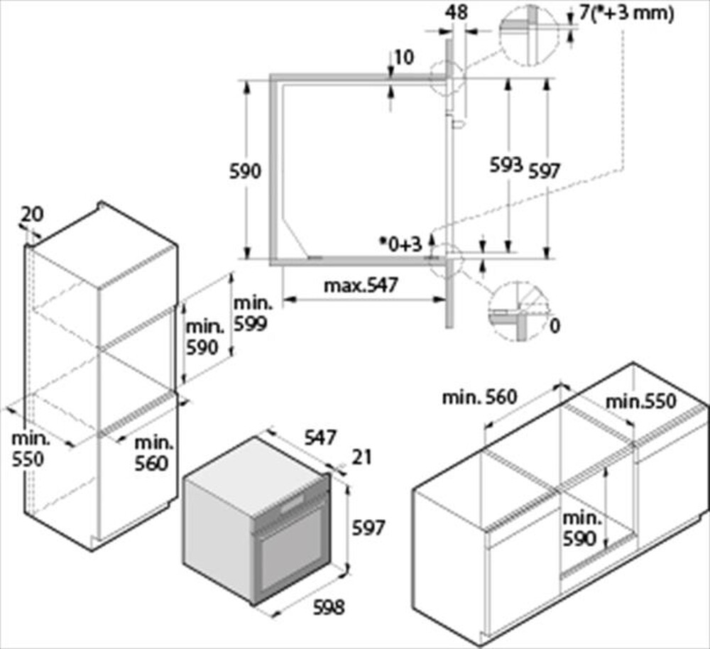 Immagine del prodotto ASKO - Forno incasso elettrico OCS 8664 S Classe A+
