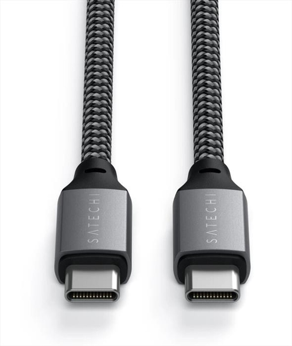 "SATECHI - CAVO USB-C A USB-C 100W-grigio"
