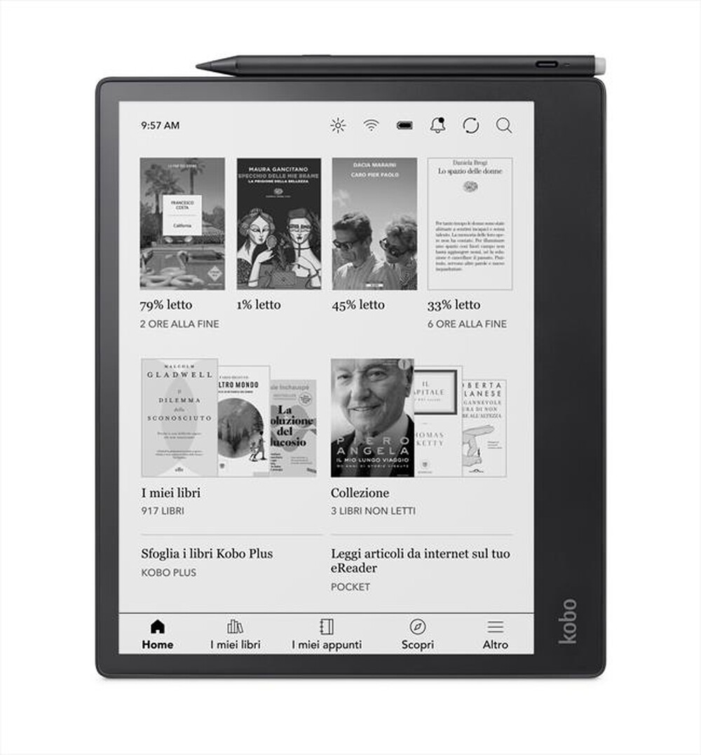 Immagine del prodotto KOBO - E-Book reader ELIPSA 2E-Black