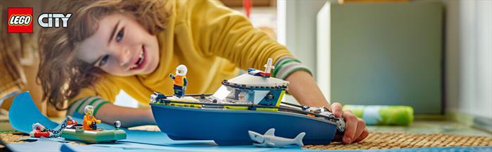 Immagine del prodotto LEGO - CITY POLICE Inseguimento motoscafo Polizia 60456