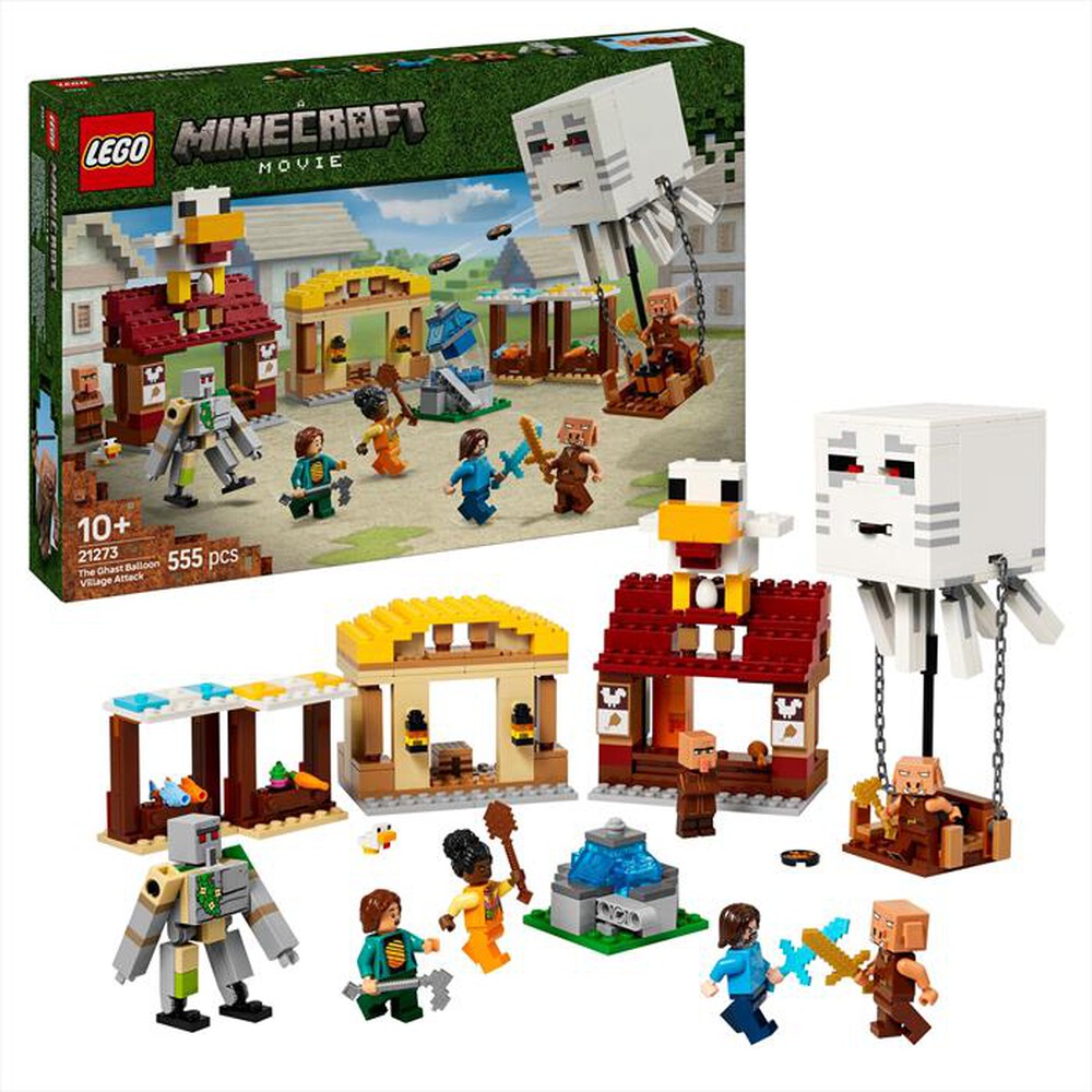 Immagine del prodotto LEGO - MINECRAFT Attacco al villaggio Ghast-pallone 21273