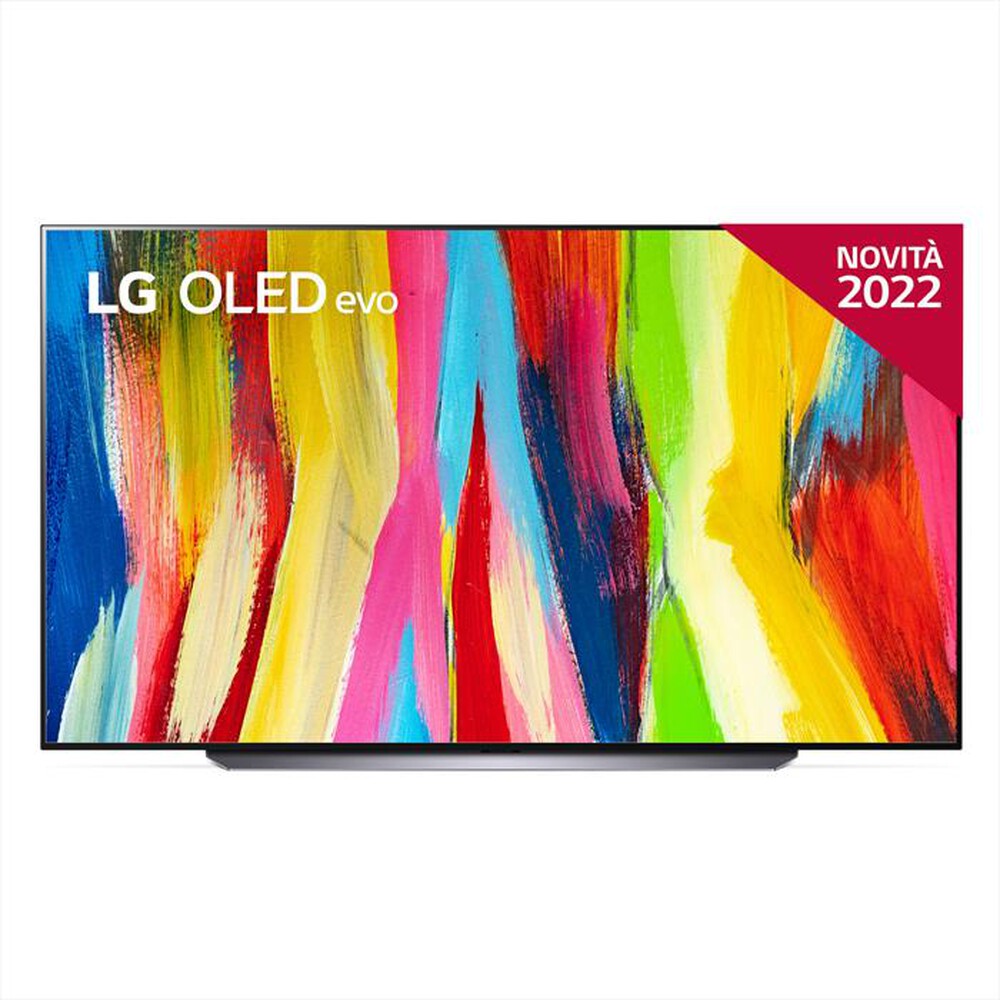 "LG - Smart TV UHD 4K 83\" OLED83C24LA-Argento"