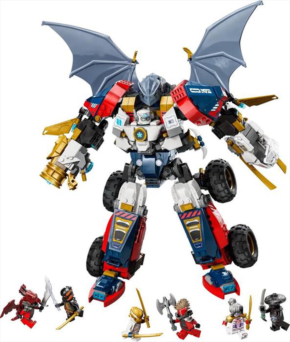 "LEGO - NINJAGO Mech Ultra Combinatore di Zane - 71834-Multicolore"