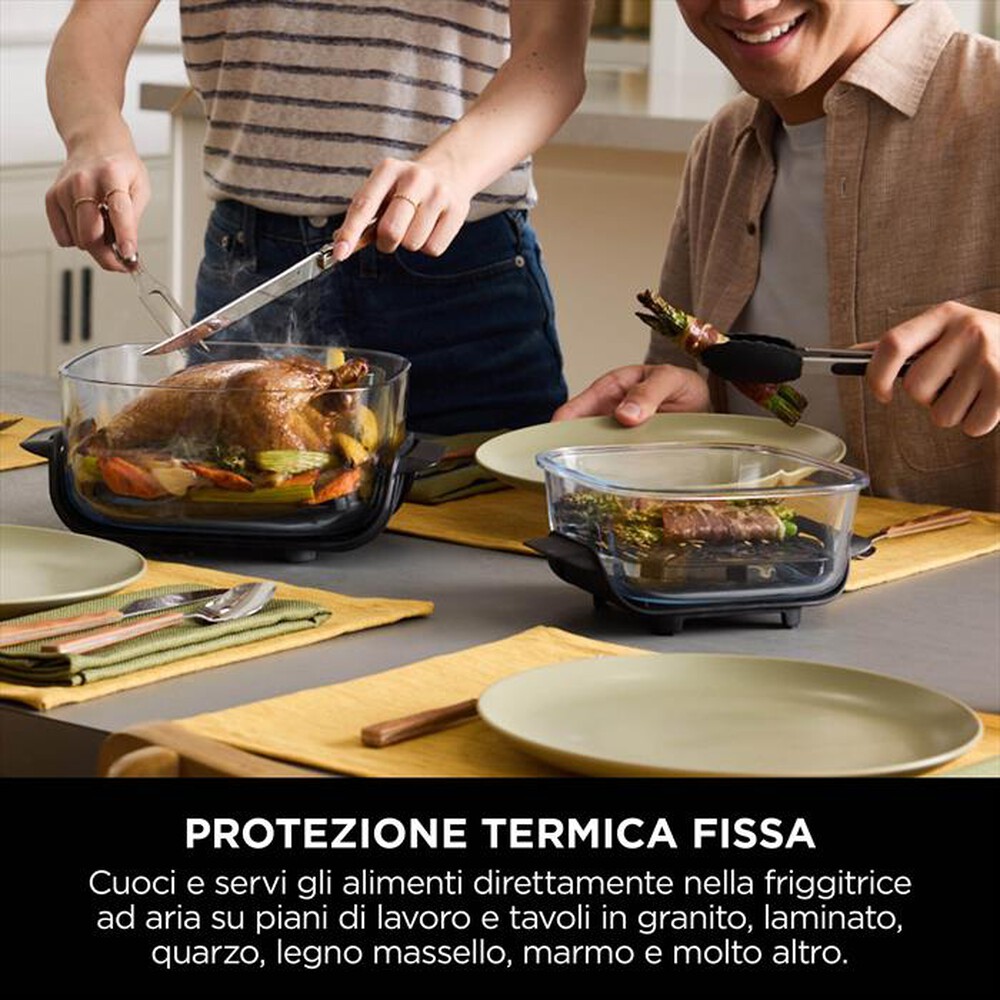 Immagine del prodotto NINJA - FRIGGITRICE AD ARIA IN VETRO PORTATILE CRISPI-Tortora