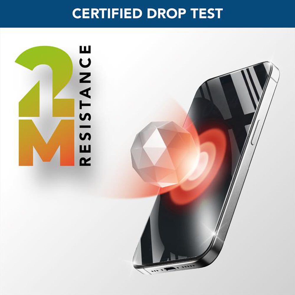 Immagine del prodotto CELLULARLINE - PRIVACY XTREME GLASS - IPHONE 16-Transparent