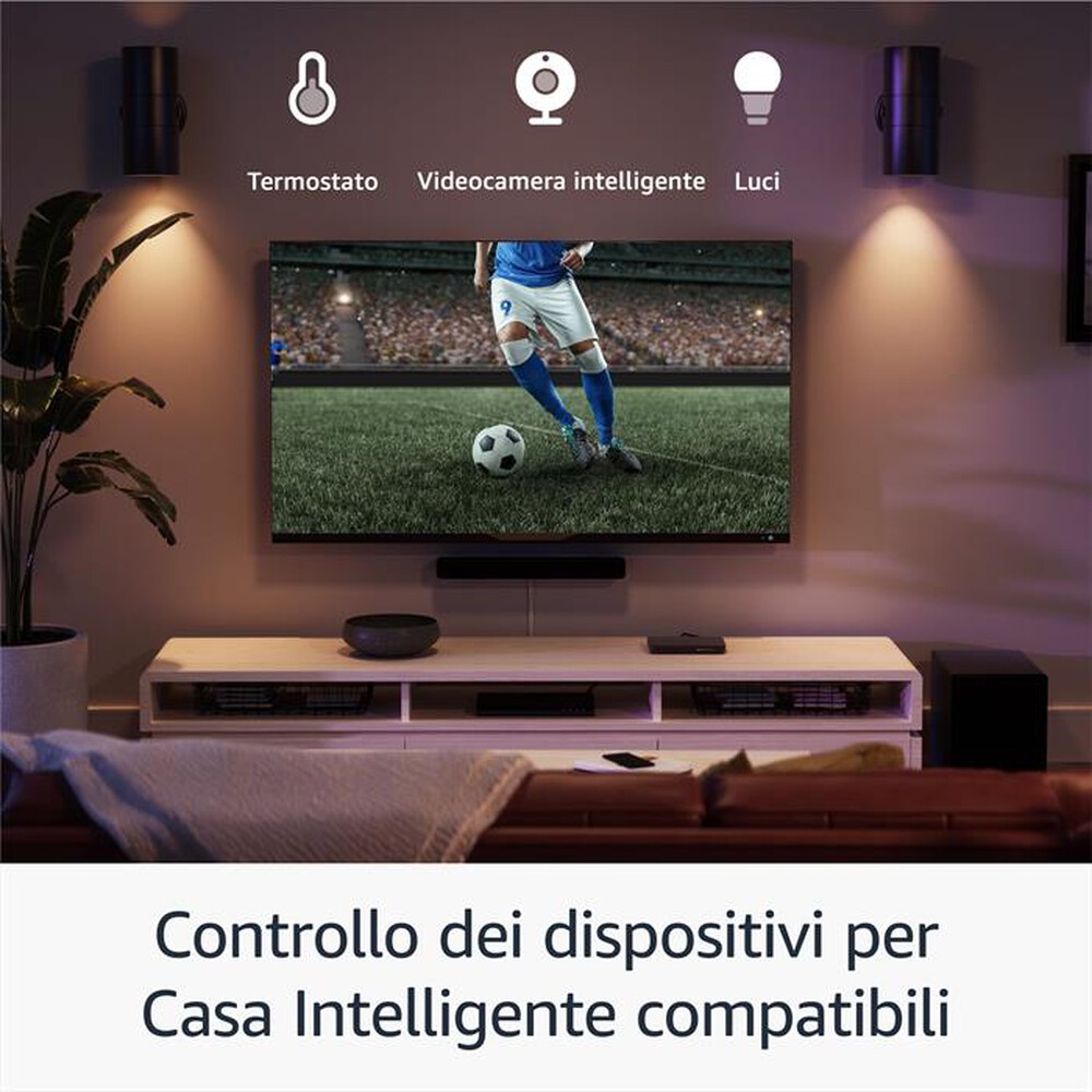 "AMAZON - NUOVO FIRE TV STICK 4K (2024)-Nero"