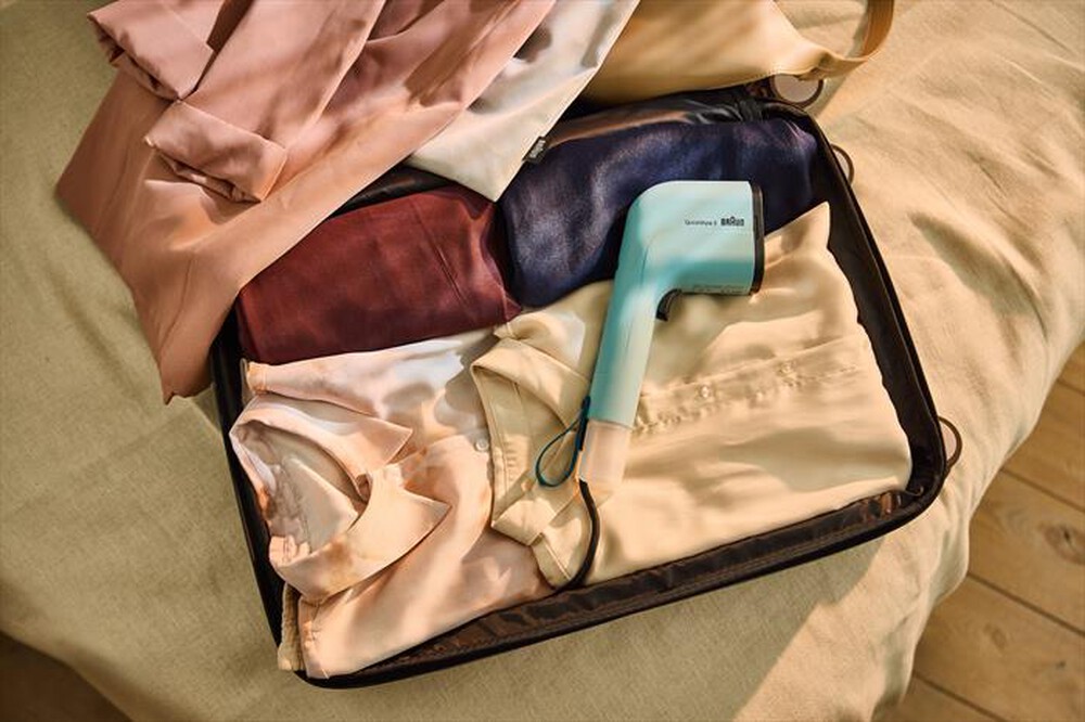 Immagine del prodotto BRAUN - STIRATORE VERTICALE QUICKSTYLE 3 GS3013GR-VERDE TIFFANY