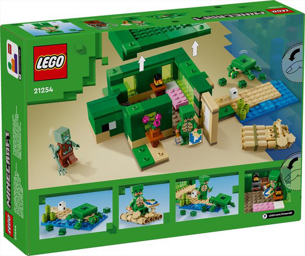 Immagine del prodotto LEGO - MINECRAFT Beach House della tartaruga 21254