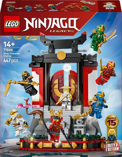 LEGO - NINJAGO Display personaggi Ninja &ndash; 15&deg; ann - 71866