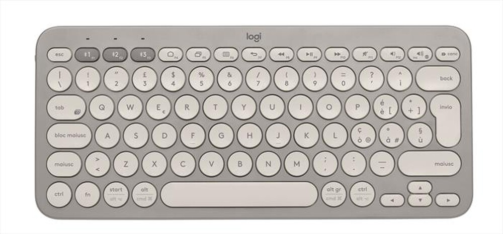"LOGITECH - Tastiera wireless K380-Sand"