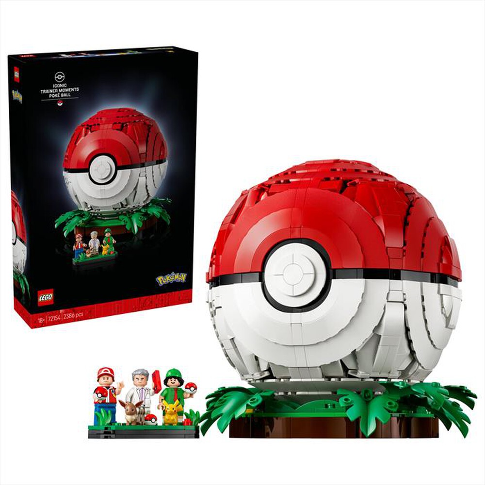 Immagine del prodotto LEGO - POKEMON Momenti Allenatore iconici Pok&eacute; Ball-72154