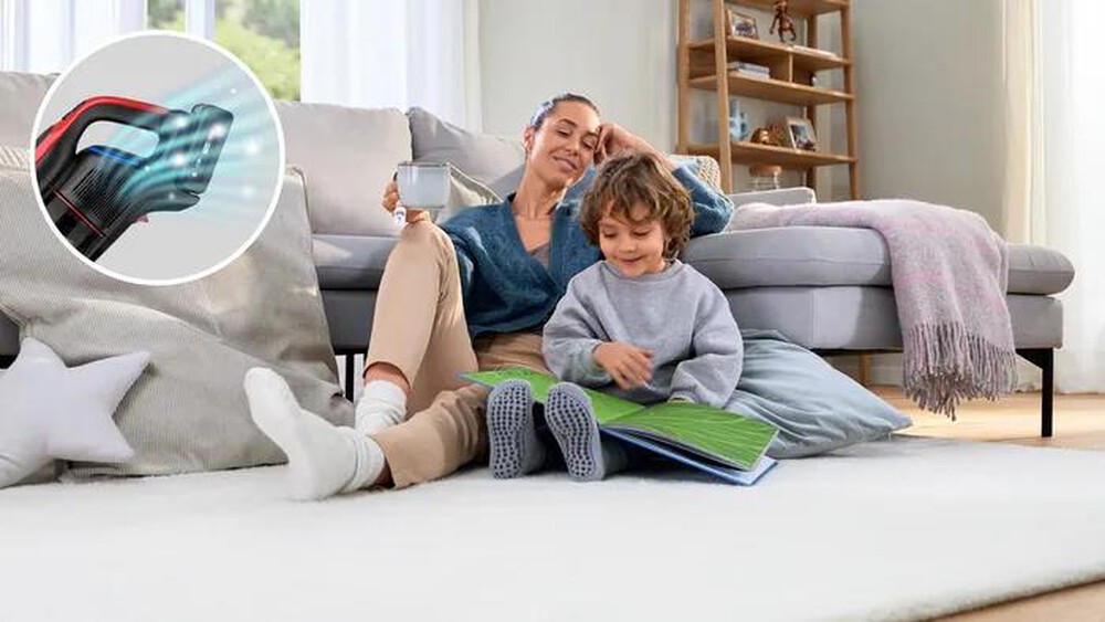 Immagine del prodotto BOSCH - Aspirapolvere ricaricabile BCS1041PET-Black,Red