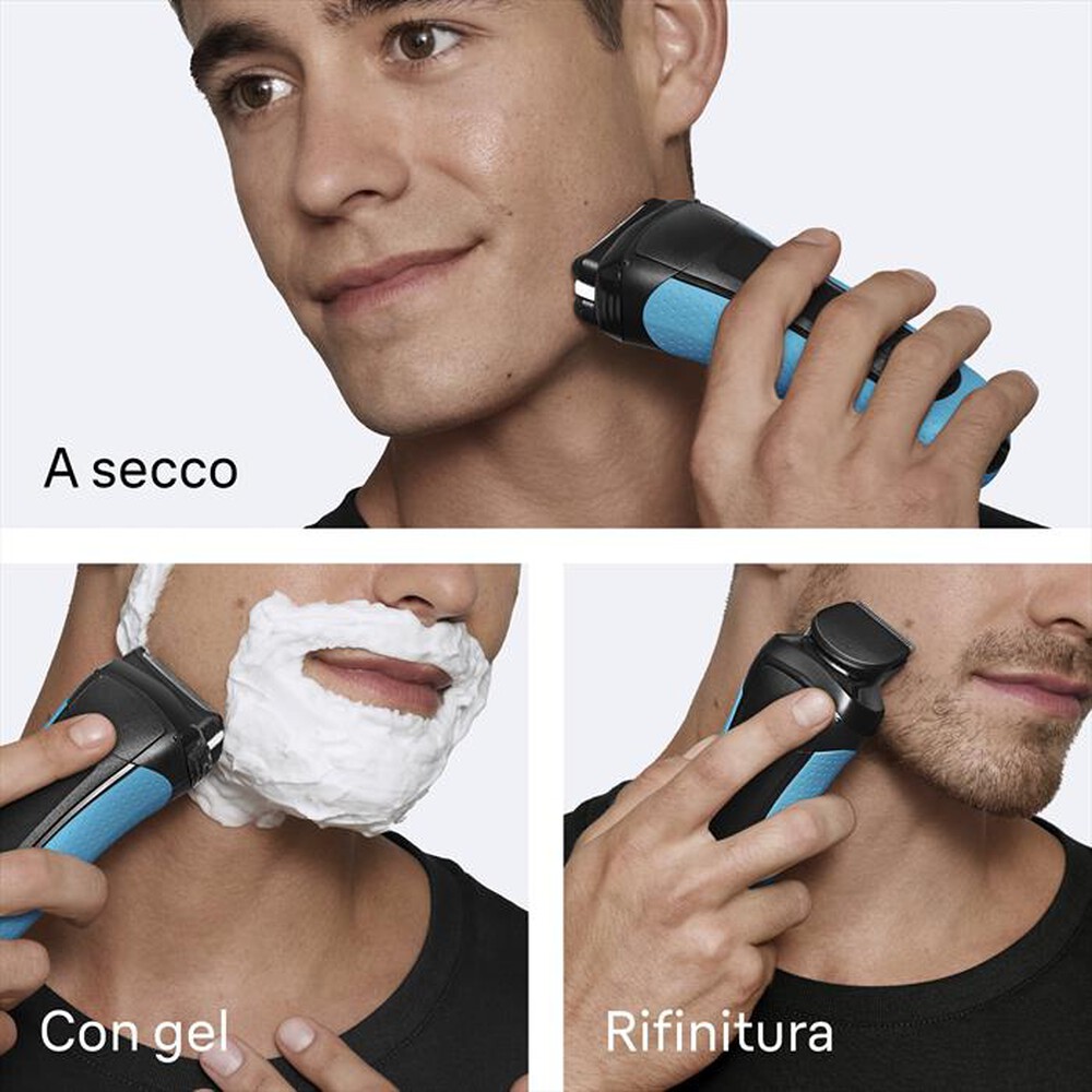 Immagine del prodotto BRAUN - Rasoio SHAVER 3010BT-BLU