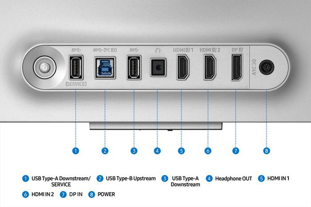 Immagine del prodotto SAMSUNG - MONITOR GAMING ODYSSEY OLED G8 - G81SF DA 32" UHD