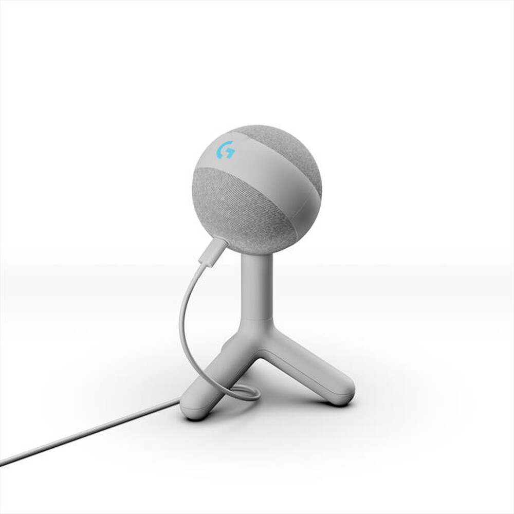 Immagine del prodotto LOGITECH - Microfono a condensatore G Yeti Orb RGB-Off-white