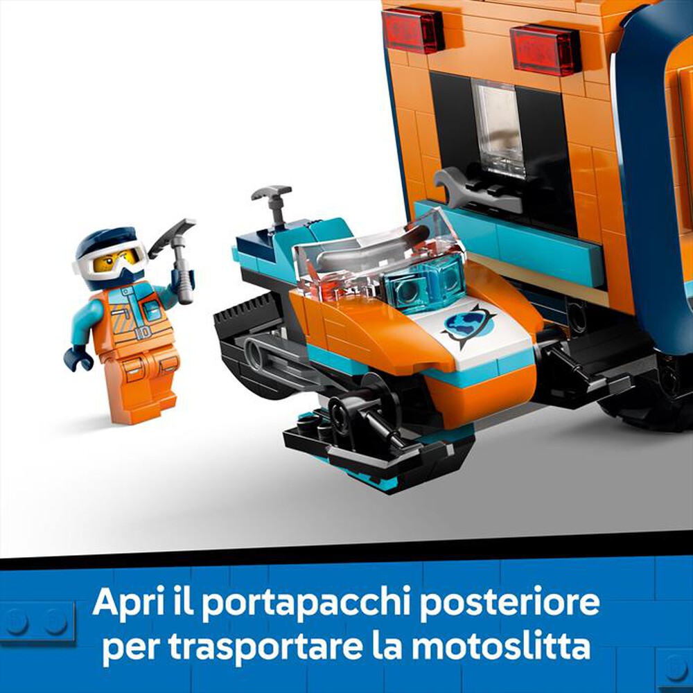 "LEGO - GRANDE CAMION ARTICO CON LABORATORIO-,"