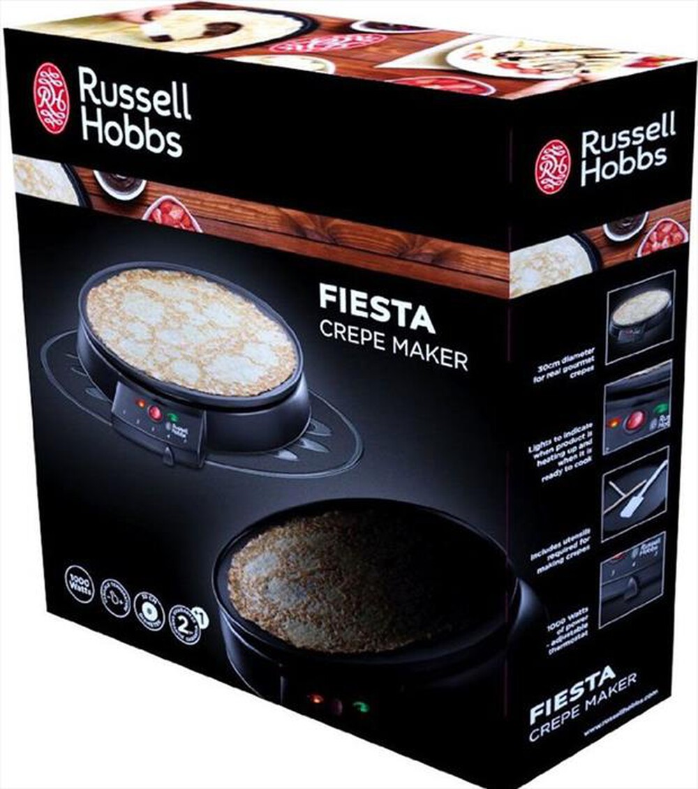 "RUSSELL HOBBS - 20920-56 Crepe Maker Fiesta-Nero"