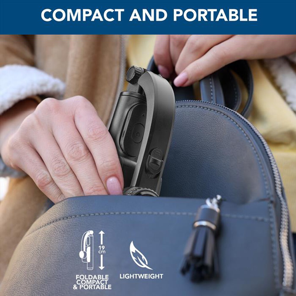 Immagine del prodotto CELLULARLINE - Stabilizzatore video gimbal BTFREEMOTIONK-Nero