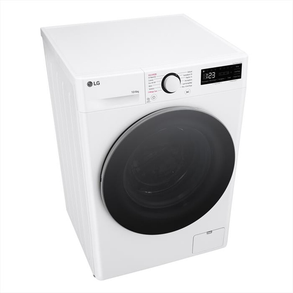 "LG - Lavasciuga D4R5010TSWS 10/6 Kg Classe A-Bianco"