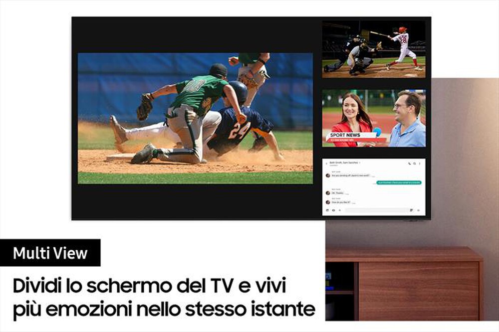 "SAMSUNG - Smart TV Neo QLED 4K 50” QE50QN90A-Titan Black"