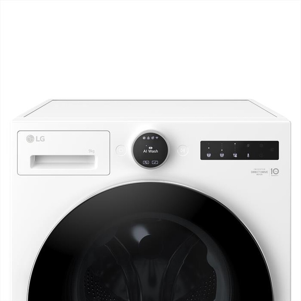 Immagine del prodotto LG - Lavatrice AI DD F4X9009TWCE 9 Kg Classe A-Essence White