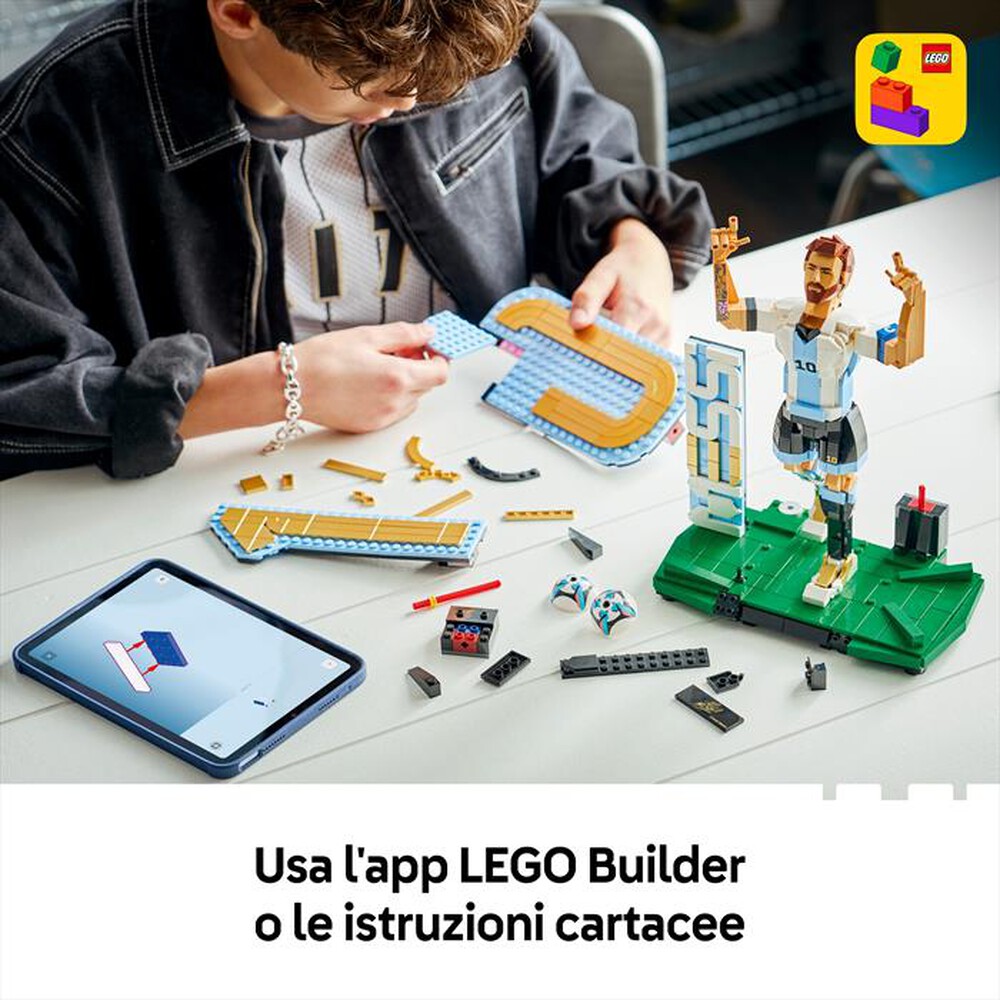 Immagine del prodotto LEGO - EDITIONS Lionel Messi Leggenda del calcio - 43015