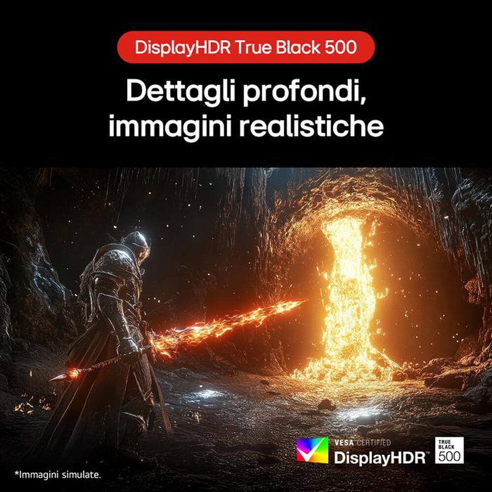 Immagine del prodotto LG - Monitor OLED 26,5" 27GX700A-B-Black