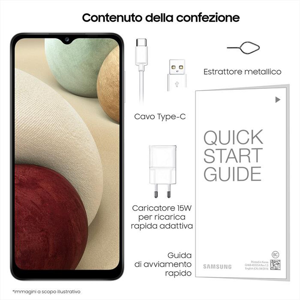 Immagine del prodotto SAMSUNG - GALAXY A12 EXYNOS-White