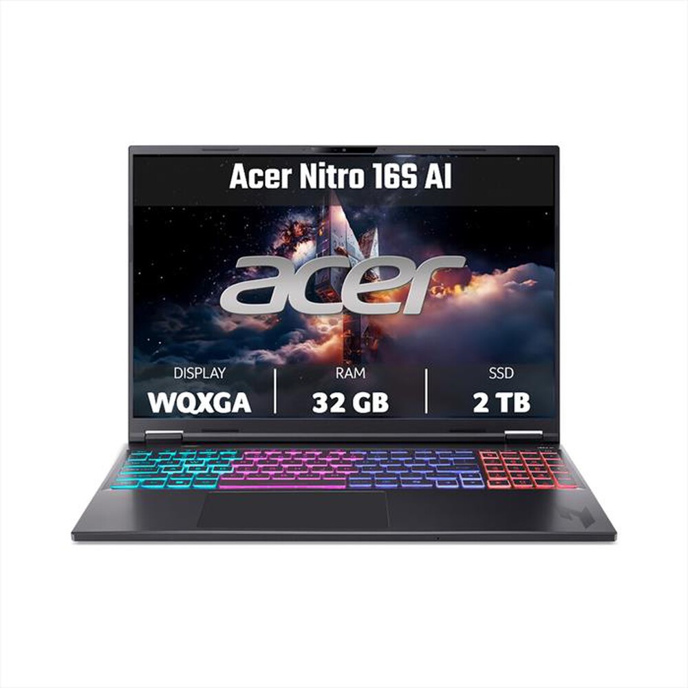 Immagine del prodotto ACER - Notebook gaming NITRO 16S AI AN16S-61-R3ZJ 16"-Nero